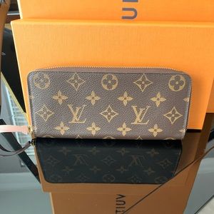 Louis Vuitton Clemence Wallet Rose Ballerine